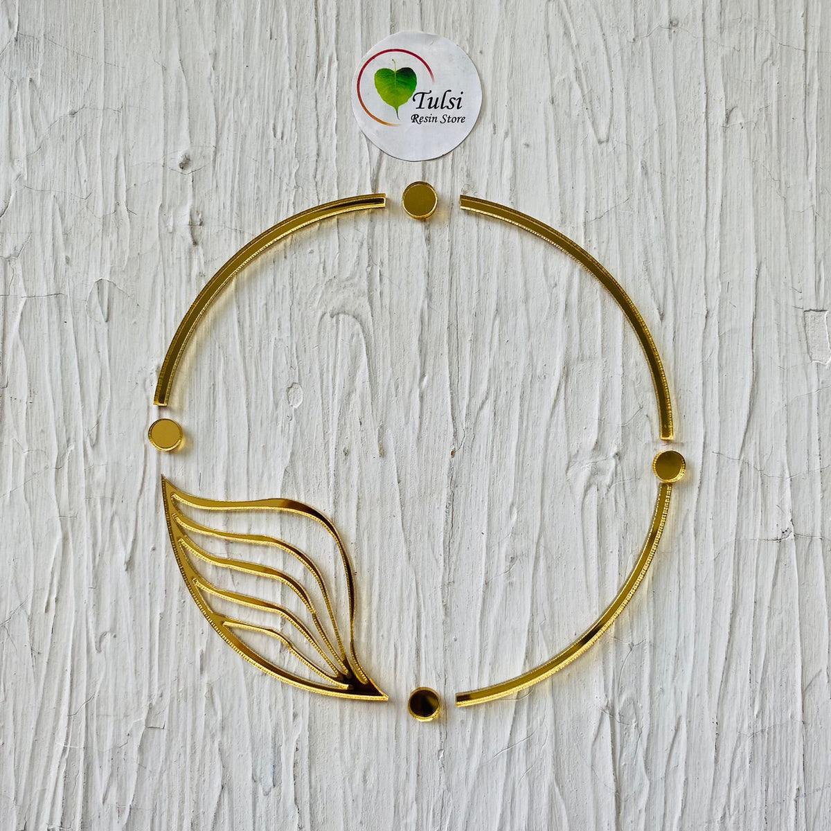 Acrylic Cutout - Abstract Ring – Tulsi Resin Store