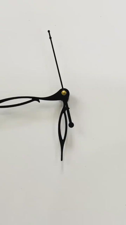 17 MM Silent Sweep Clock Machine Set