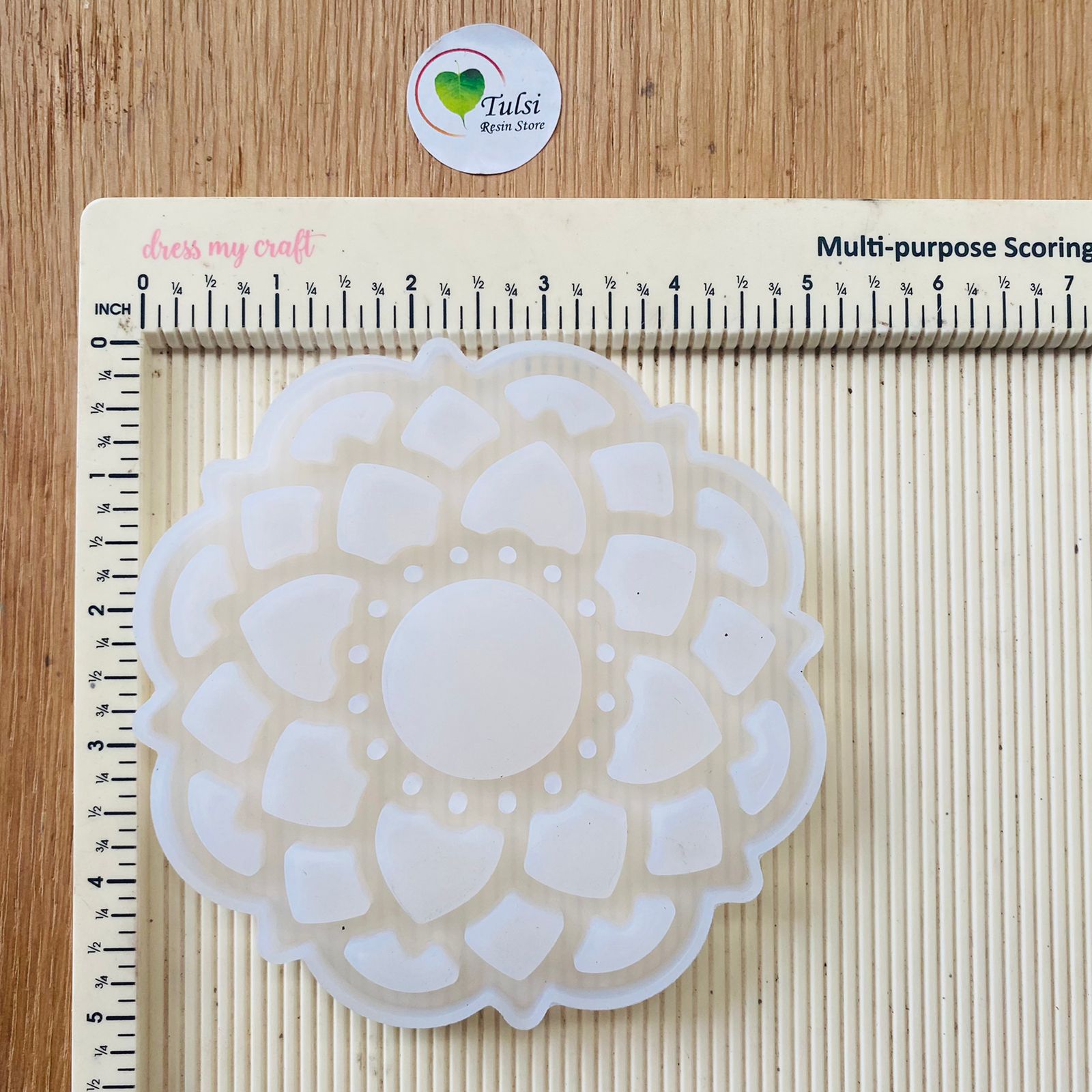 Mandala 12 CM T-Light Mould